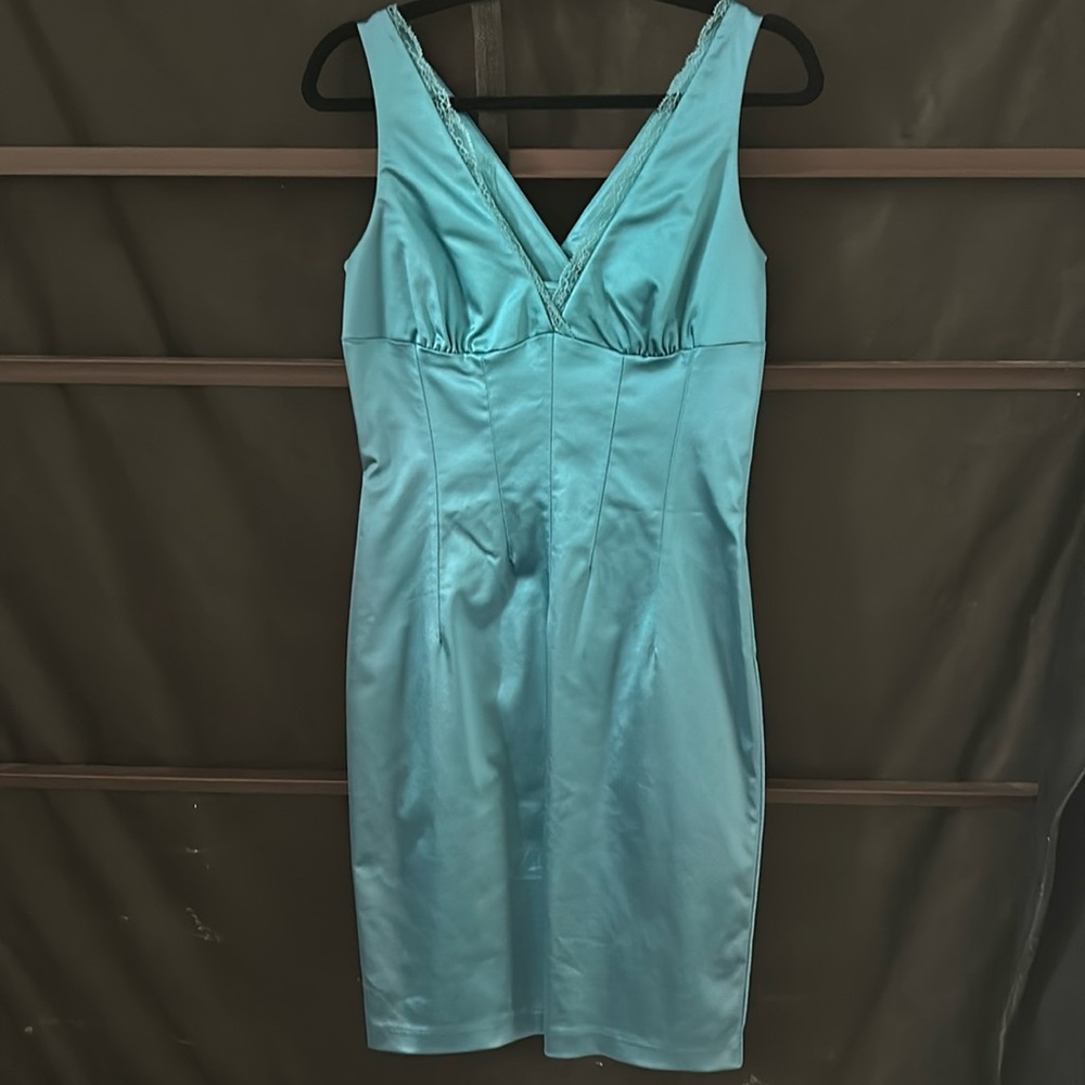 Dolce and Gabbana satin cocktail dress